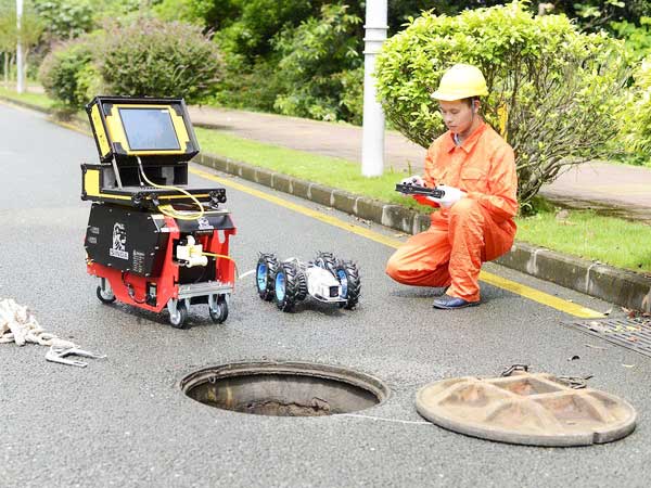 密山管道机器人检测