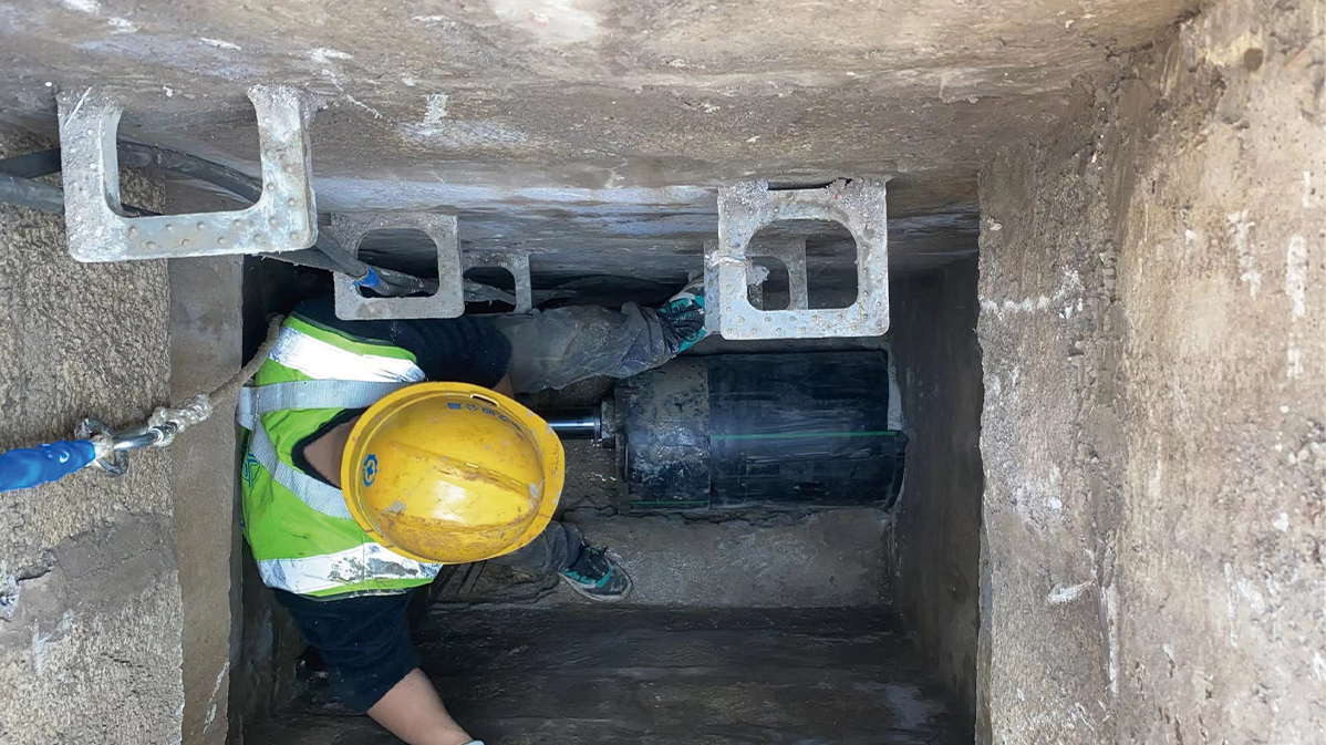 密山HDPE短管内衬法